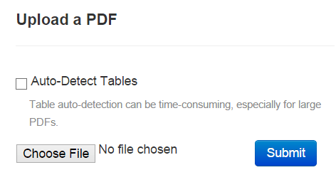 select a PDF to upload