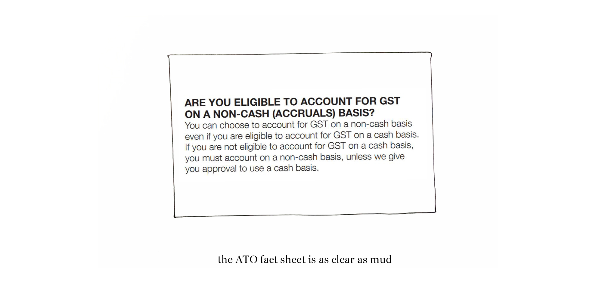 xero setup - registering for GST with the ATO
